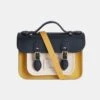 The Mini - Navy, Indian Yellow Matte & Chalk -Cambridge Satchel 0004 MINNA3018MPG10101 FRONT 956270