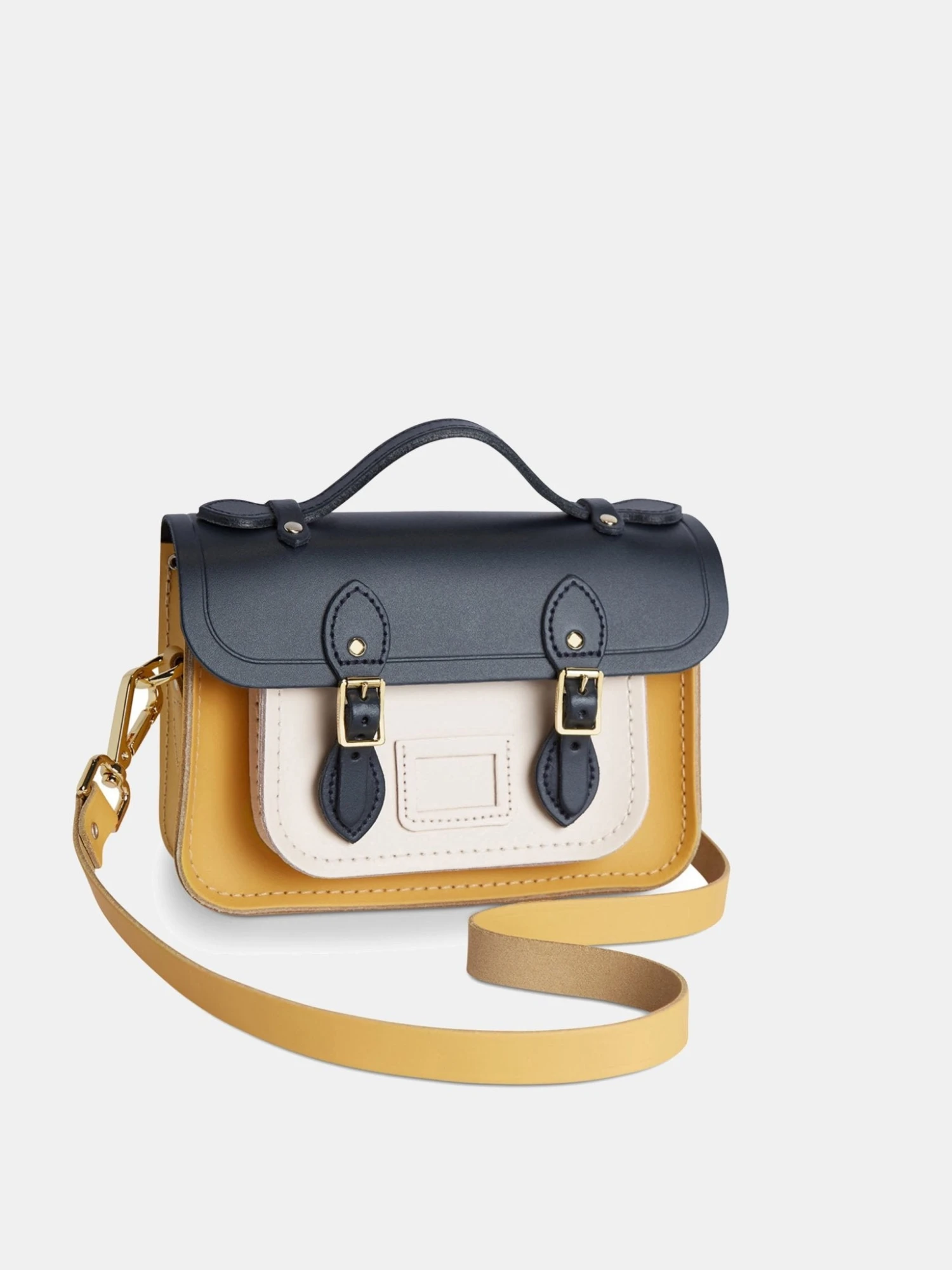 The Mini - Navy, Indian Yellow Matte & Chalk 4 The Mini - Navy, Indian Yellow Matte & Chalk - Image 2