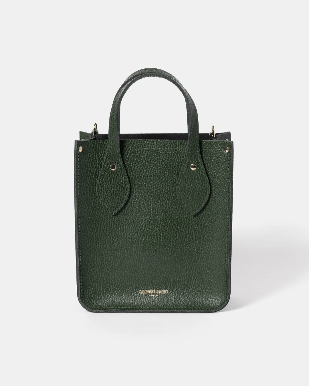 The Mini Tote - Racing Green Celtic Grain 3 The Mini Tote - Racing Green Celtic Grain