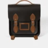 The Small Portrait Backpack -Dark Brown & Vintage