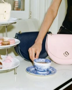 The Kate - Fondant Pink Saffiano -Cambridge Satchel 26 237555