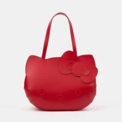 The Hello Kitty Face Tote - Red
