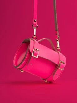 The Micro Bowls Bag - Fluoro Pink -Cambridge Satchel 5 edb1038c 4288 4bdf be94 d1cf0feee654 913365