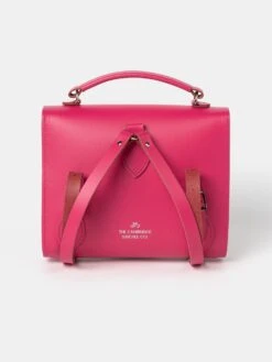 The Barrel Backpack - Bubblegum -Cambridge Satchel BABNA1603MBN10101 4 235286
