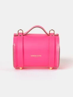 The Micro Bowls Bag - Fluoro Pink -Cambridge Satchel BOWMR1012MPG20101 2 547689