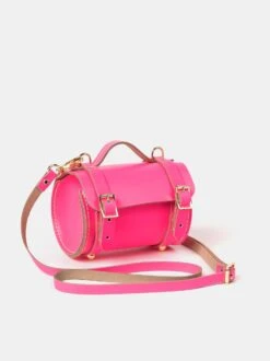 The Micro Bowls Bag - Fluoro Pink -Cambridge Satchel BOWMR1012MPG20101 7 257369