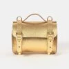 The Micro Bowls Bag - Foil Gold Saffiano