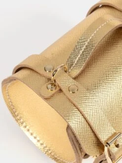 The Micro Bowls Bag - Foil Gold Saffiano -Cambridge Satchel BOWMR1127MPG20101 4 647924