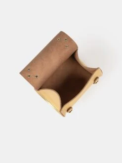 The Micro Bowls Bag - Foil Gold Saffiano -Cambridge Satchel BOWMR1127MPG20101 8 320352