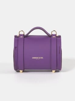 The Micro Bowls Bag - Purple Sapphire Matte -Cambridge Satchel BOWMR1726MPG20101 2 877997