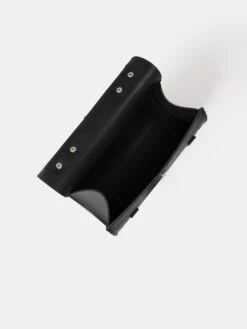 The Bowls Bag - Black Celtic Grain & Harris Tweed® Houndstooth Tartan -Cambridge Satchel BOWNA0217MBN20101 5 383620