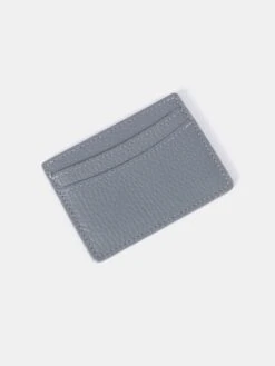The Card Case - French Grey Calf Grain