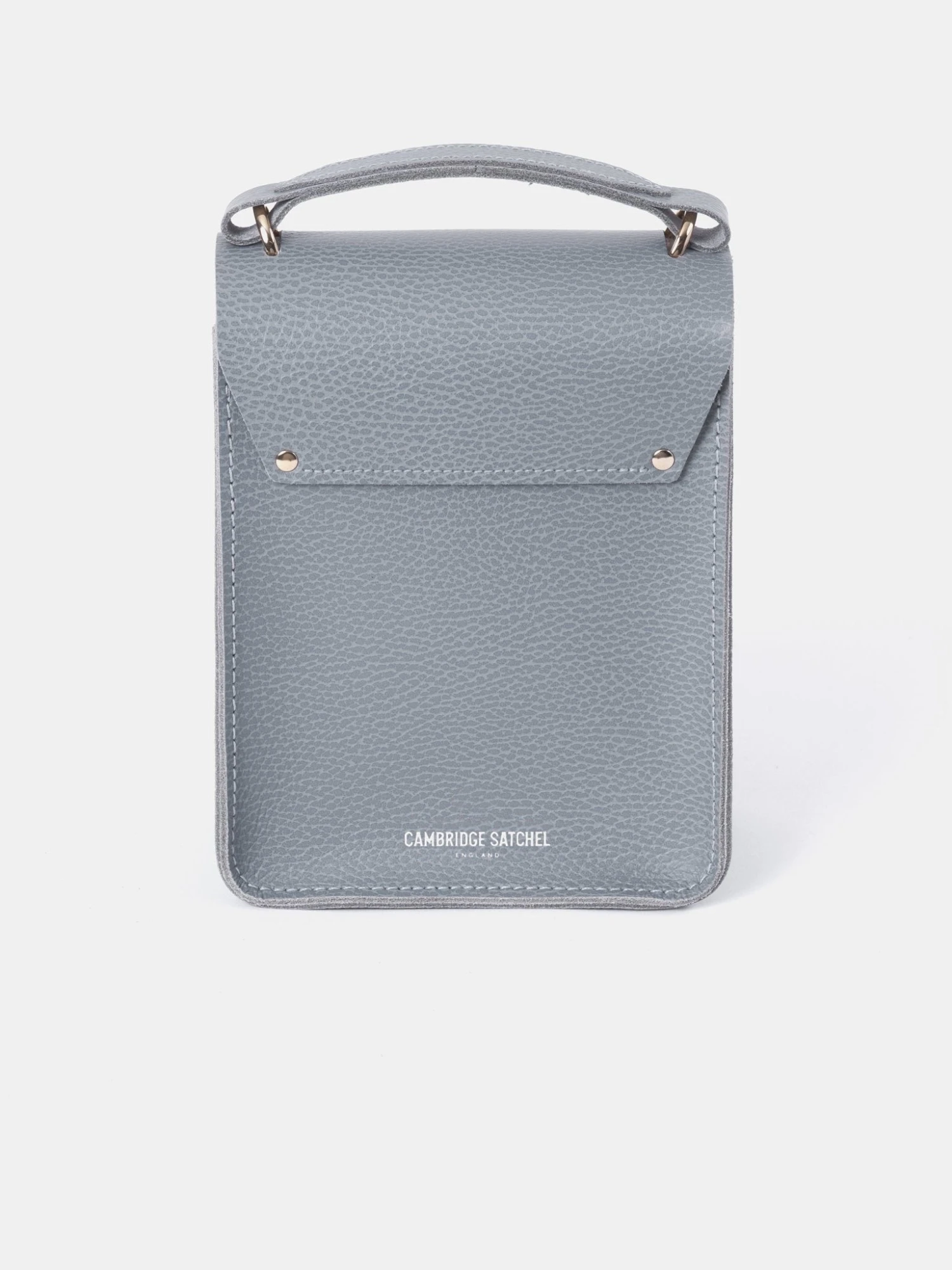 The Binocular Bag - French Grey Celtic Grain 5 The Binocular Bag - French Grey Celtic Grain - Image 3