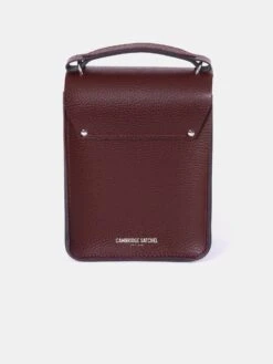 The Binocular Bag - Oxblood Celtic Grain -Cambridge Satchel IMG 7760
