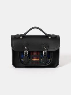 The Mini - Black With Strome Modern Tartan