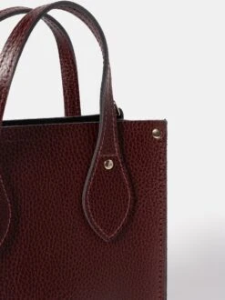 The Mini Tote -Oxblood Celtic Grain -Cambridge Satchel MITNA1209PGH20101 4 833682