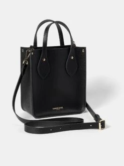 The Mini Tote - Black Celtic Grain -Cambridge Satchel MITNA1419PGH20101 7 319446