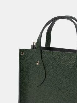 The Mini Tote - Racing Green Celtic Grain 19 The Mini Tote - Racing Green Celtic Grain -Cambridge Satchel MITNA1588PGH20101 4 990284