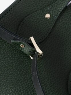 The Mini Tote - Racing Green Celtic Grain 21 The Mini Tote - Racing Green Celtic Grain -Cambridge Satchel MITNA1588PGH20101 6 223205