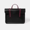 The Music Case - Black & Red Velvet Celtic Grain -Cambridge Satchel MUSNA1677BNH20101 1 874562