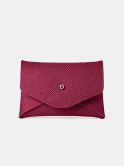 The Mini Purse - Red Velvet Saffiano