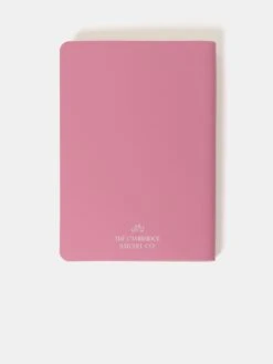 The LNY A5 Notebook - Rose Matte -Cambridge Satchel NBKA50425NAP10101 A5NotebookinRoseMattewithRabbitonBikeEmb back 923211