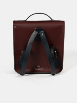 The Small Portrait Backpack - Oxblood & Navy 9 The Small Portrait Backpack - Oxblood & Navy -Cambridge Satchel PBPSM2044NIC10101 4 478306
