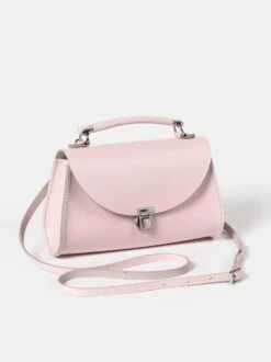 The Mini Poppy - Fondant Pink Saffiano -Cambridge Satchel POPMI1663BNH20101 07 828266