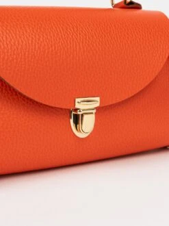 The Mini Poppy - Orangeade Celtic Grain 18 The Mini Poppy - Orangeade Celtic Grain -Cambridge Satchel POPMI1669PGH20101 5 378012