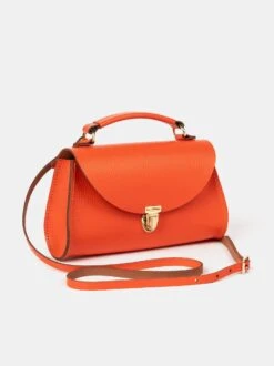 The Mini Poppy - Orangeade Celtic Grain 13 The Mini Poppy - Orangeade Celtic Grain -Cambridge Satchel POPMI1669PGH20101 7 319612
