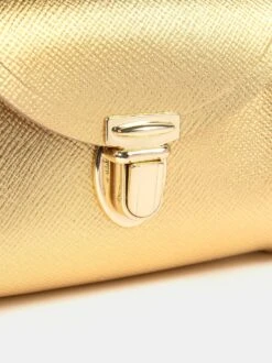The Micro Poppy - Foil Gold Saffiano -Cambridge Satchel POPMR1127PGH20101 6 709655