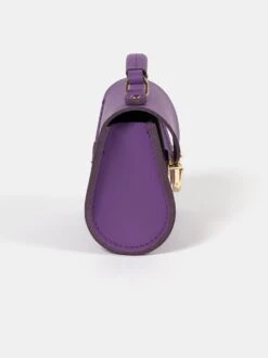 The Micro Poppy - Purple Sapphire Matte -Cambridge Satchel POPMR1726PGH20101 3 965796