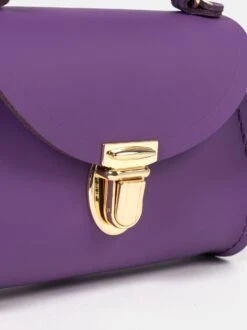 The Micro Poppy - Purple Sapphire Matte -Cambridge Satchel POPMR1726PGH20101 5 778726