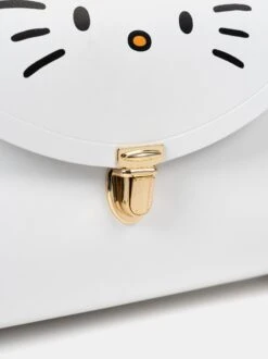 The Hello Kitty Poppy Bag - Brilliant White -Cambridge Satchel POPNA1692PGH20101 6