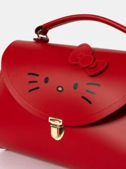 The Hello Kitty Poppy Bag - Red -Cambridge Satchel POPNA1693PGH20101 4 328639