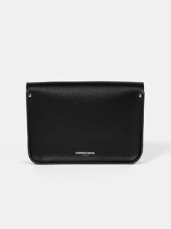 The 11 Inch Satchel - Black & Red Velvet Celtic Grain -Cambridge Satchel SAT111677MBN20101 2 793371