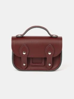 The Micro Satchel - Oxblood