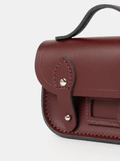 The Micro Satchel - Oxblood -Cambridge Satchel SATMR1005BNH20101 4 354865
