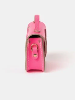 The Micro Satchel - Fluoro Pink -Cambridge Satchel SATMR1012PGH20101 3 826558