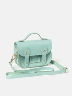 The Micro Satchel - Cambridge Blue -Cambridge Satchel SATMR1029PGH20101 7 134891