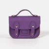 The Micro Satchel - Purple Sapphire Matte -Cambridge Satchel SATMR1726PGH20101 1 255052