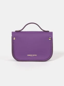 The Micro Satchel - Purple Sapphire Matte -Cambridge Satchel SATMR1726PGH20101 2 507458