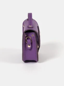 The Micro Satchel - Purple Sapphire Matte -Cambridge Satchel SATMR1726PGH20101 3 921048