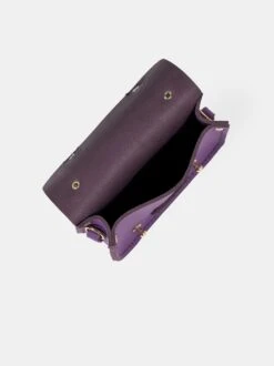 The Micro Satchel - Purple Sapphire Matte -Cambridge Satchel SATMR1726PGH20101 8 946027