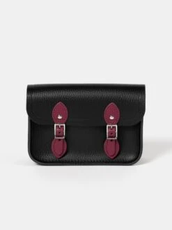 The Little One - Black & Red Velvet Celtic Grain