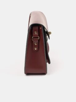 The Twist Lock Satchel - Oxblood -Cambridge Satchel TLSMD1005PGH20101 3 601484