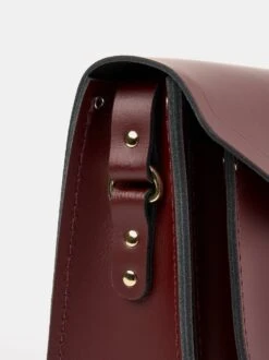 The Twist Lock Satchel - Oxblood -Cambridge Satchel TLSMD1005PGH20101 4 119321