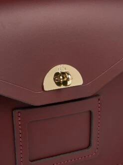 The Twist Lock Satchel - Oxblood -Cambridge Satchel TLSMD1005PGH20101 5 334735
