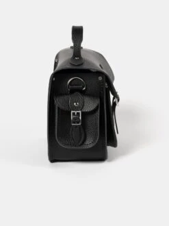 The Traveller - Black Celtic Grain & Harris Tweed® Houndstooth Tartan -Cambridge Satchel TRPSM0217MBN20101 3 838322