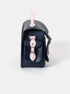 The Traveller - Blueberry & Fondant Pink Saffiano -Cambridge Satchel TRPSM1680MBN20101 3 597677